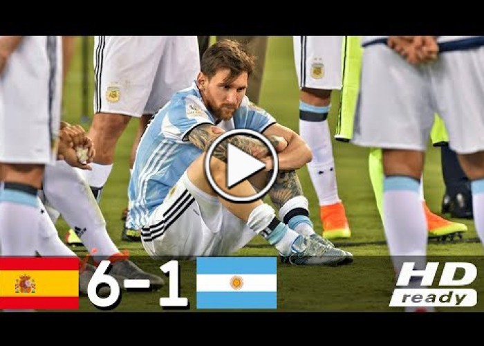 News Spain vs Argentina 61 Highlights & Goals