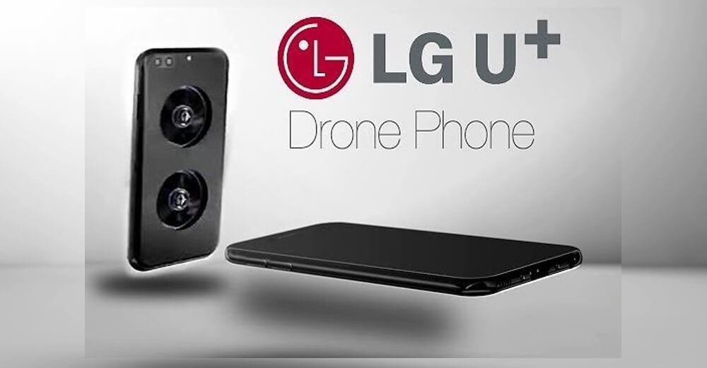 Pigment fornærme Generalife News: LG Drone Phone